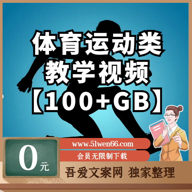 体育运动类教学视频【100+GB】